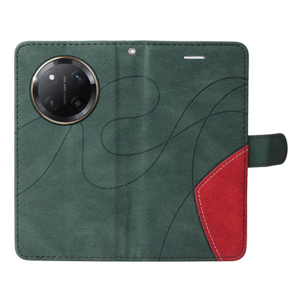 For Honor X60 Pro 5G / Magic7 Lite 5G / X9c 5G Leather Case Wallet Stand Color Splicing Phone Cover