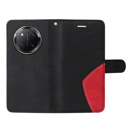 For Honor X60 Pro 5G / Magic7 Lite 5G / X9c 5G Leather Case Wallet Stand Color Splicing Phone Cover