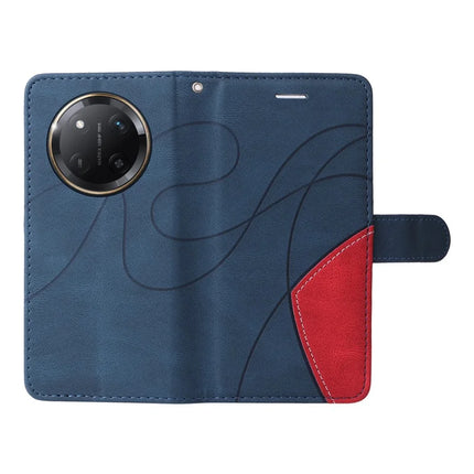 For Honor X60 Pro 5G / Magic7 Lite 5G / X9c 5G Leather Case Wallet Stand Color Splicing Phone Cover