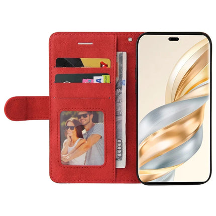 For Honor X60 Pro 5G / Magic7 Lite 5G / X9c 5G Leather Case Wallet Stand Color Splicing Phone Cover