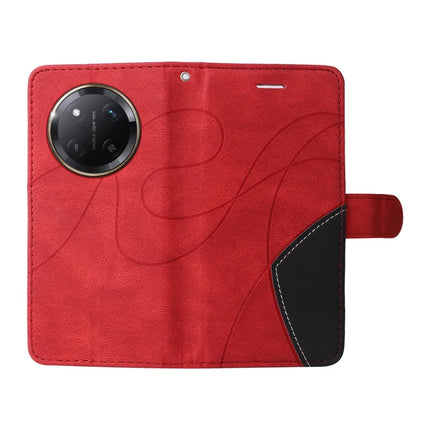 For Honor X60 Pro 5G / Magic7 Lite 5G / X9c 5G Leather Case Wallet Stand Color Splicing Phone Cover