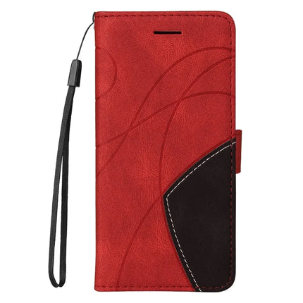 For Honor X60 Pro 5G / Magic7 Lite 5G / X9c 5G Leather Case Wallet Stand Color Splicing Phone Cover