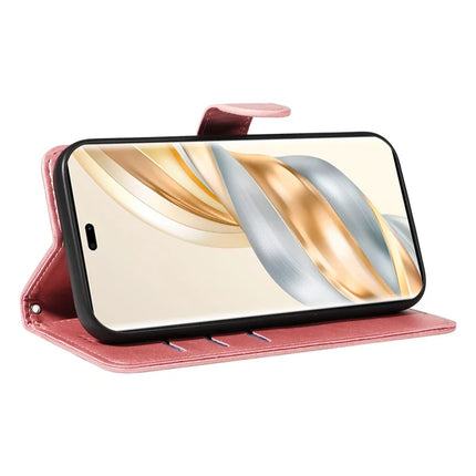 For Honor X60 Pro 5G / Magic7 Lite 5G / X9c 5G Wallet Phone Case T-Shape Lines Leather Cover