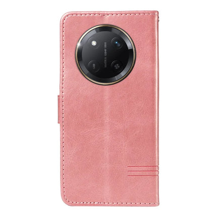 For Honor X60 Pro 5G / Magic7 Lite 5G / X9c 5G Wallet Phone Case T-Shape Lines Leather Cover