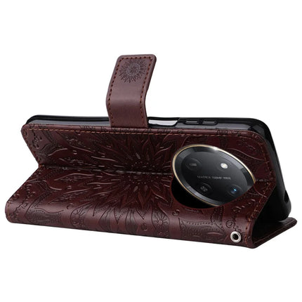 For Honor Magic7 Lite 5G / X9c 5G / X60 Pro 5G Case Sunflower Leather Wallet Phone Cover