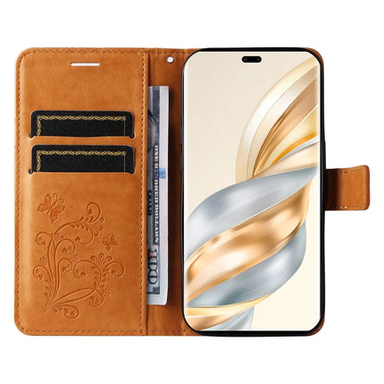 For Honor X60 Pro 5G / Magic7 Lite 5G / X9c 5G Case Butterfly Leather Phone Cover