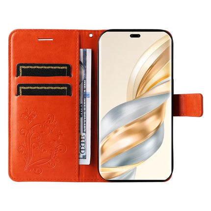 For Honor X60 Pro 5G / Magic7 Lite 5G / X9c 5G Case Butterfly Leather Phone Cover