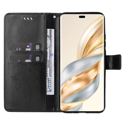 For Honor X60 Pro 5G / Magic7 Lite 5G / X9c 5G Case Cat Tree Pattern Flip Leather Phone Cover