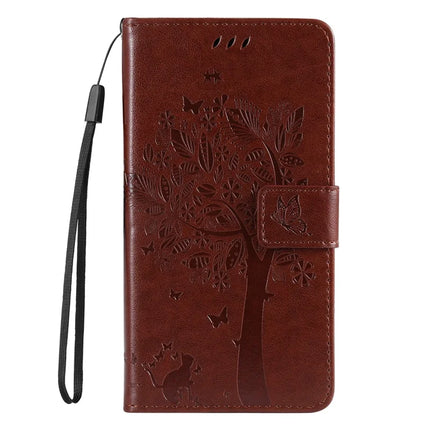 For Honor X60 Pro 5G / Magic7 Lite 5G / X9c 5G Case Cat Tree Pattern Flip Leather Phone Cover