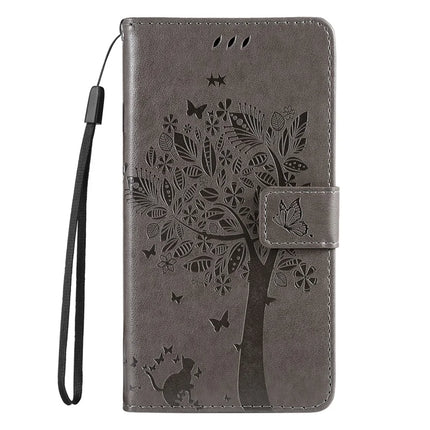 For Honor X60 Pro 5G / Magic7 Lite 5G / X9c 5G Case Cat Tree Pattern Flip Leather Phone Cover