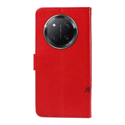 For Honor X60 Pro 5G / Magic7 Lite 5G / X9c 5G Case Flower Pattern PU Leather Wallet Phone Cover