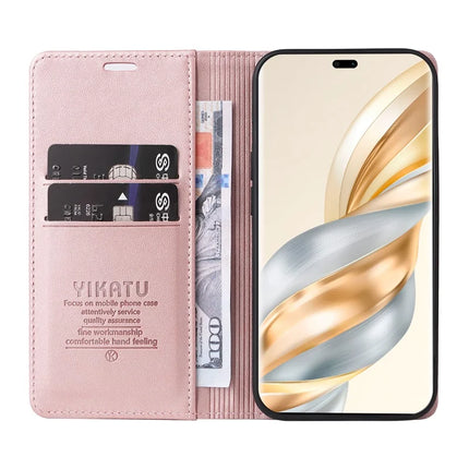 YIKATU YK-001 For Honor X60 Pro 5G / Magic7 Lite 5G / X9c 5G Wallet Case Card Slot Stand Leather Phone Cover