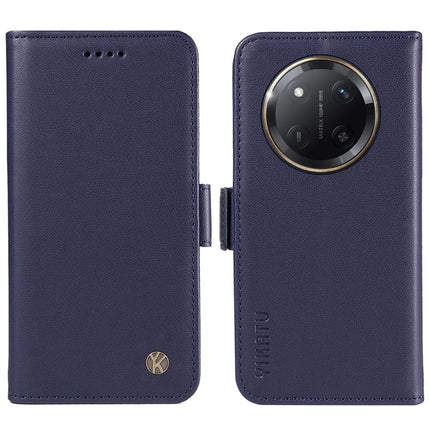 YIKATU YK-003 For Honor X60 Pro 5G / Magic7 Lite 5G / X9c 5G Case Wallet Stand Leather Phone Cover - Sapphire