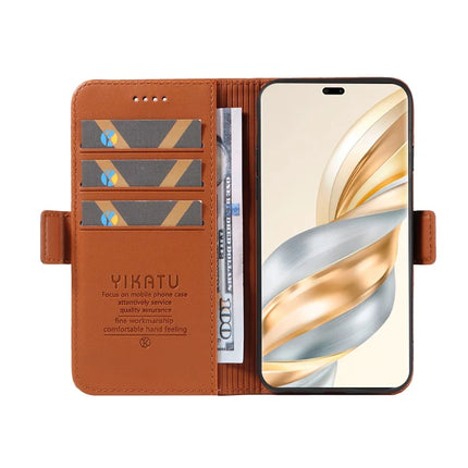 YIKATU YK-003 For Honor X60 Pro 5G / Magic7 Lite 5G / X9c 5G Case Wallet Stand Leather Phone Cover