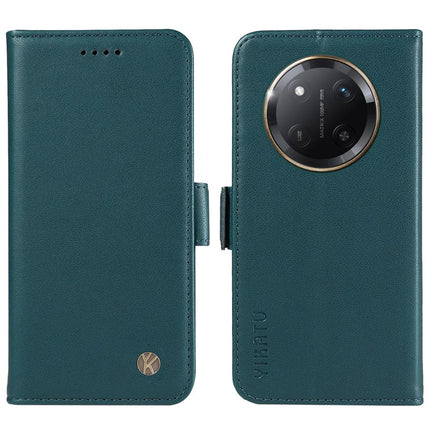 YIKATU YK-003 For Honor X60 Pro 5G / Magic7 Lite 5G / X9c 5G Case Wallet Stand Leather Phone Cover - Green