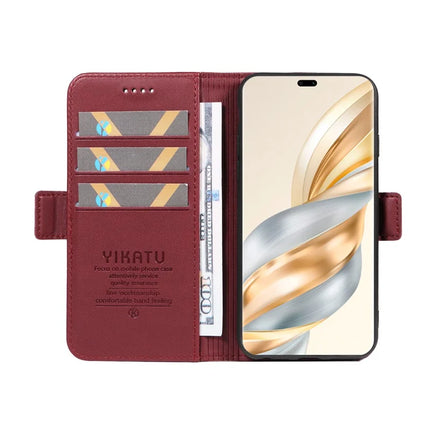 YIKATU YK-003 For Honor X60 Pro 5G / Magic7 Lite 5G / X9c 5G Case Wallet Stand Leather Phone Cover