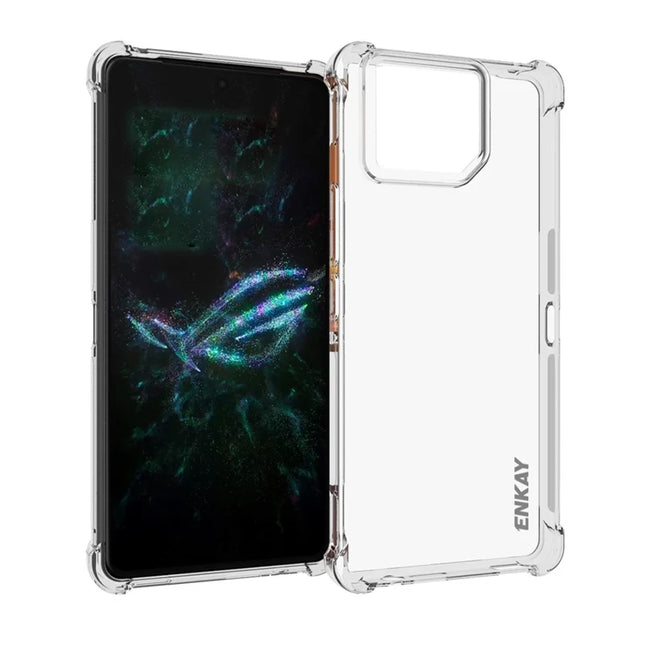 For Asus ROG Phone 9 Pro 5G / ROG Phone 9 5G Clear Phone Case ENKAY HAT PRINCE Shockproof Anti-Slip TPU Cover - Transparent