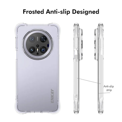 For Huawei Mate 70 Pro Clear Phone Case ENKAY HAT PRINCE Shockproof Anti-Slip TPU Cover