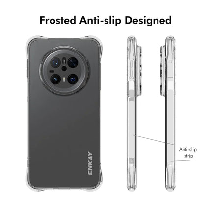 For Huawei Mate 70 Clear Phone Case ENKAY HAT PRINCE Shockproof Anti-Slip TPU Cover