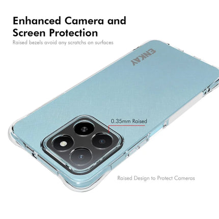 For Honor X5b Plus / Honor X5b Clear Phone Case ENKAY HAT PRINCE Shockproof Anti-Slip TPU Cover