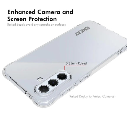 For Samsung Galaxy A26 5G Clear Phone Case ENKAY HAT PRINCE Shockproof Anti-Slip TPU Cover