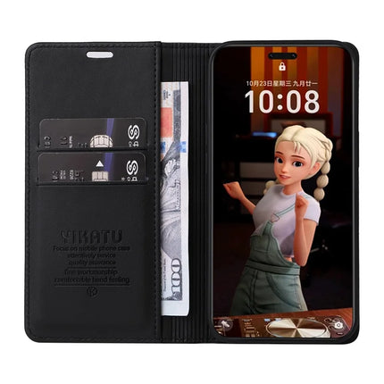 For Honor Magic7 Pro 5G Wallet Case YIKATU YK- 001 PU Leather Phone Cover with Stand