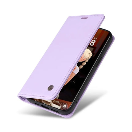 For Honor Magic7 Pro 5G Wallet Case YIKATU YK- 001 PU Leather Phone Cover with Stand -  Light Purple