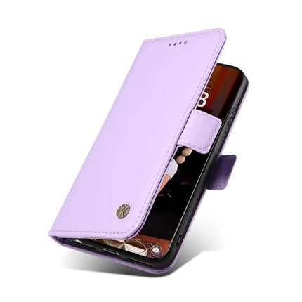 For Honor Magic7 Pro 5G Wallet Phone Case YIKATU YK-003 Leather Stand Cover -  Light Purple