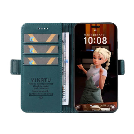 For Honor Magic7 Pro 5G Wallet Phone Case YIKATU YK-003 Leather Stand Cover
