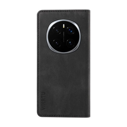 For Honor Magic7 Pro 5G Leather Cover YIKATU YK-004 Skin-Touch Wallet Phone Cases