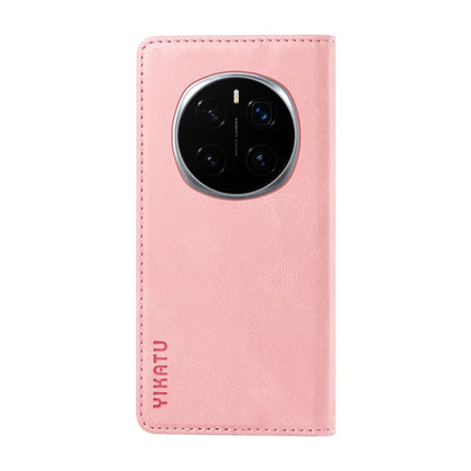 For Honor Magic7 Pro 5G Leather Cover YIKATU YK-004 Skin-Touch Wallet Phone Cases