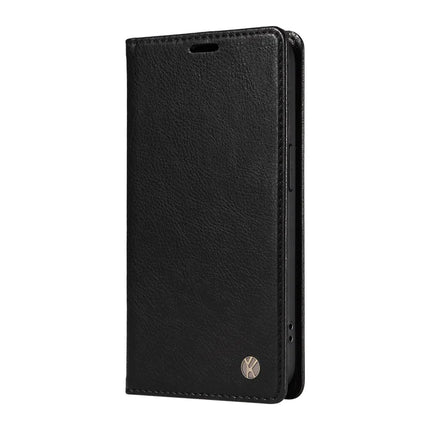 For Honor Magic7 Pro 5G Wallet Case YIKATU YK-006 Magnetic Closure Leather Phone Cover Litchi Texture