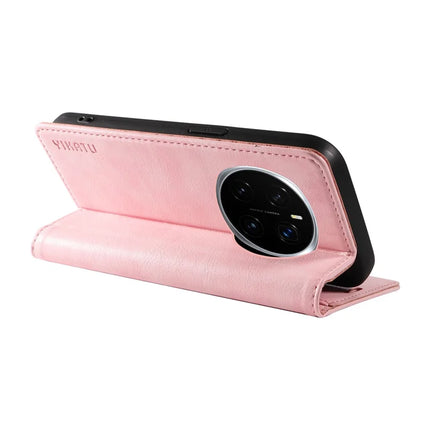 For Honor Magic7 Pro 5G Wallet Case YIKATU YK-006 Magnetic Closure Leather Phone Cover Litchi Texture