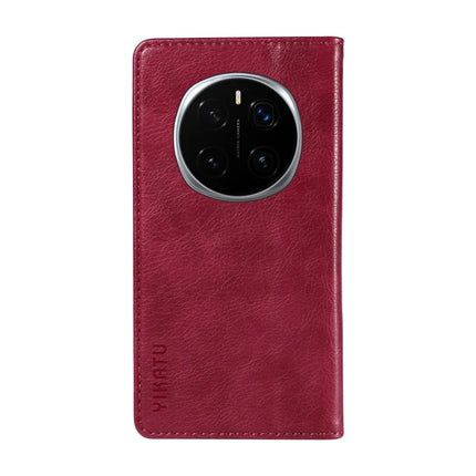 For Honor Magic7 Pro 5G Wallet Case YIKATU YK-006 Magnetic Closure Leather Phone Cover Litchi Texture