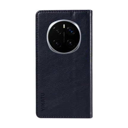 For Honor Magic7 Pro 5G Wallet Case YIKATU YK-006 Magnetic Closure Leather Phone Cover Litchi Texture