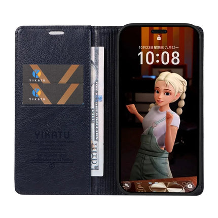 For Honor Magic7 Pro 5G Wallet Case YIKATU YK-006 Magnetic Closure Leather Phone Cover Litchi Texture