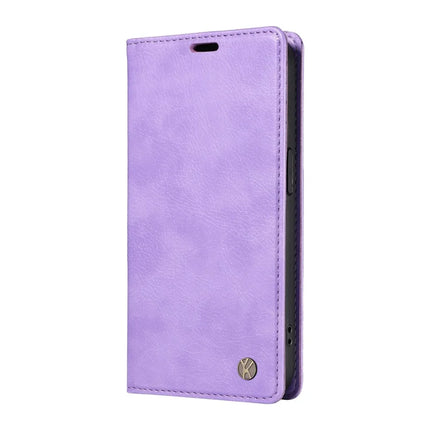 For Honor Magic7 Pro 5G Wallet Case YIKATU YK-006 Magnetic Closure Leather Phone Cover Litchi Texture