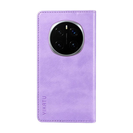 For Honor Magic7 Pro 5G Wallet Case YIKATU YK-006 Magnetic Closure Leather Phone Cover Litchi Texture