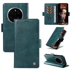 For Honor Magic7 Pro 5G Case YIKATU YK-007 Litchi Texture PU Leather Wallet Phone Cover - Blue