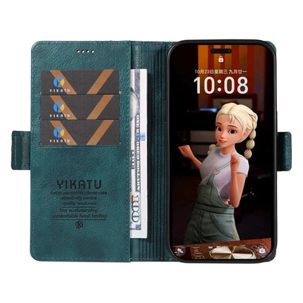 For Honor Magic7 Pro 5G Case YIKATU YK-007 Litchi Texture PU Leather Wallet Phone Cover