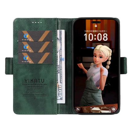 For Honor Magic7 Pro 5G Case YIKATU YK-007 Litchi Texture PU Leather Wallet Phone Cover