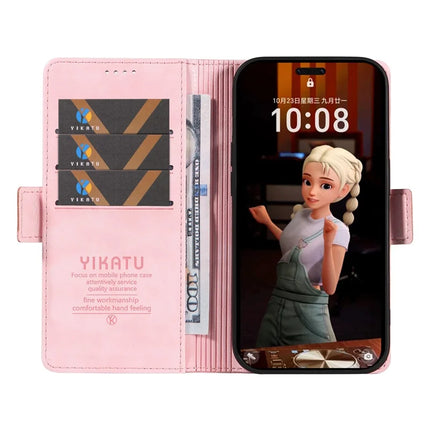 For Honor Magic7 Pro 5G Case YIKATU YK-007 Litchi Texture PU Leather Wallet Phone Cover