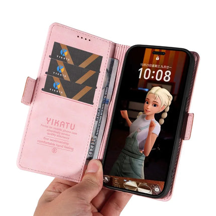 For Honor Magic7 Pro 5G Case YIKATU YK-007 Litchi Texture PU Leather Wallet Phone Cover