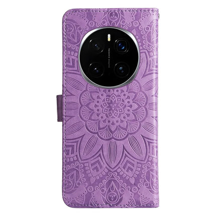 For Honor Magic7 Pro 5G Case Sunflower Imprint Leather Wallet Phone Cover