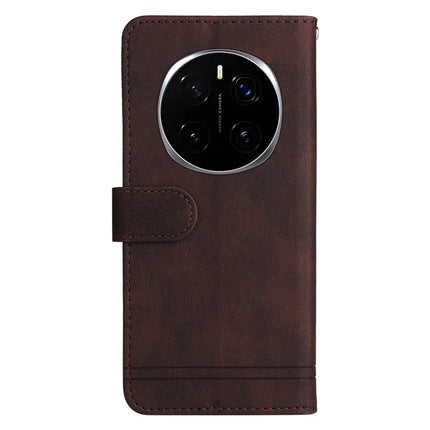 For Honor Magic7 Pro 5G Wallet Case Skin Touch Leather Phone Cover Tree Pattern Hardware