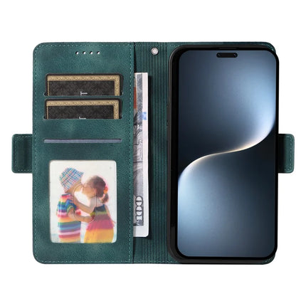 For Honor Magic7 Pro 5G Case PU Leather Phone Cover Rhombus Starry Imprinted