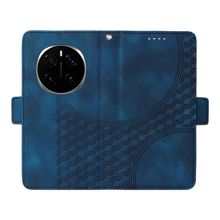 For Honor Magic7 Pro 5G Case PU Leather Phone Cover Rhombus Starry Imprinted