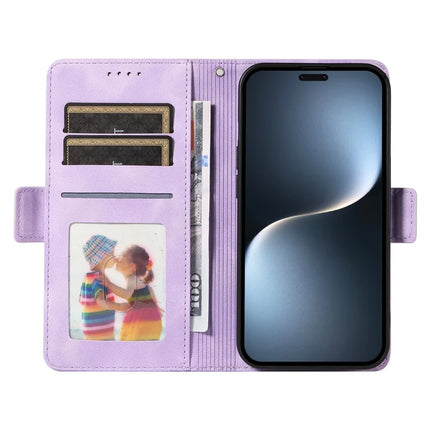 For Honor Magic7 Pro 5G Case PU Leather Phone Cover Rhombus Starry Imprinted