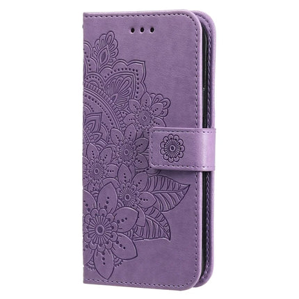 For Honor Magic7 Pro 5G Case PU Leather Wallet Floral Phone Cover Stand View
