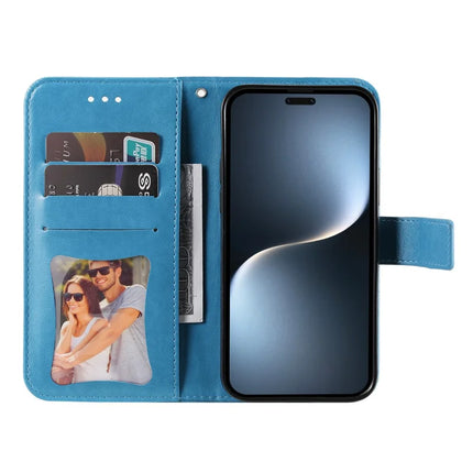 For Honor Magic7 Pro 5G Case PU Leather Wallet Floral Phone Cover Stand View